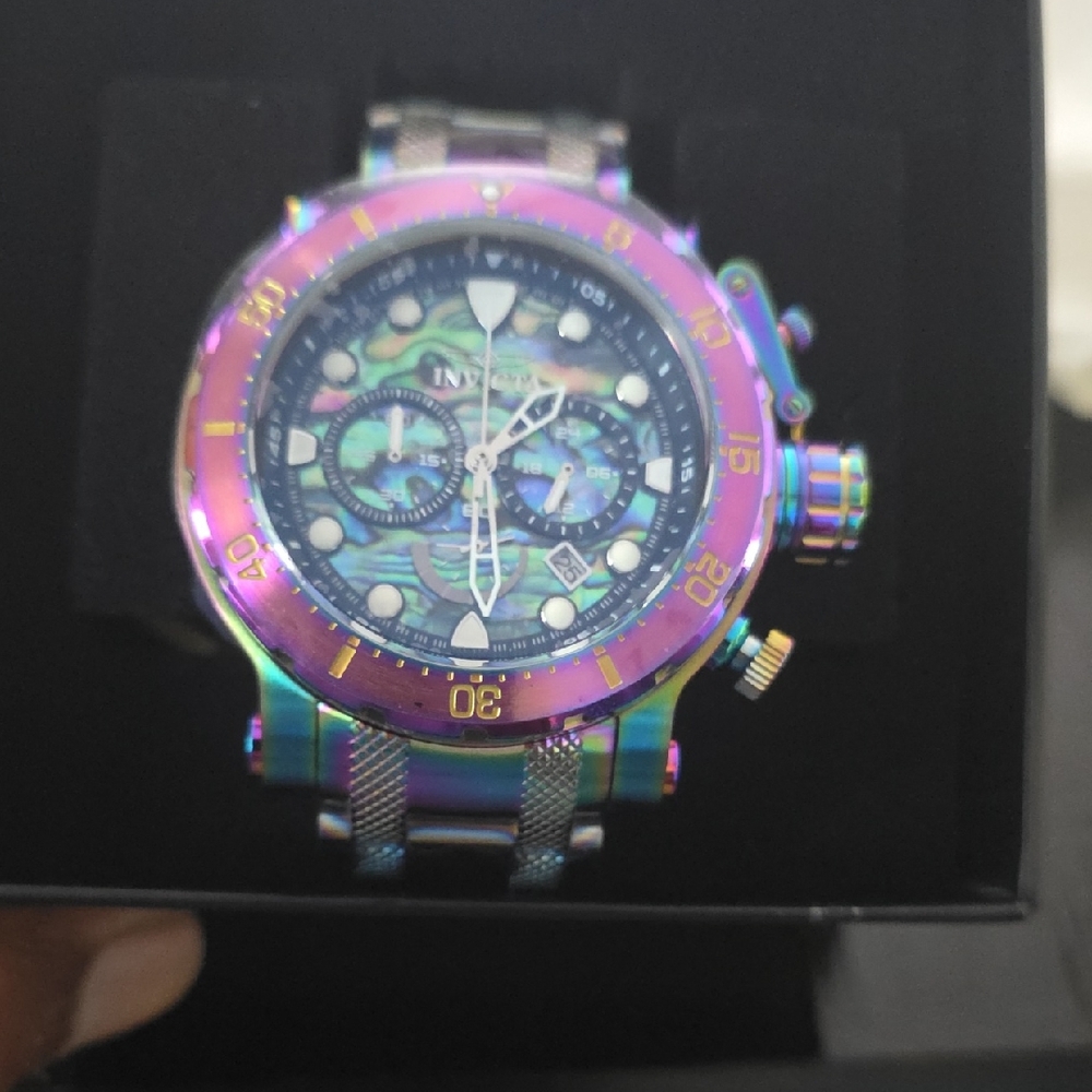 Invicta Coalition forces mens  Iridescent Watch